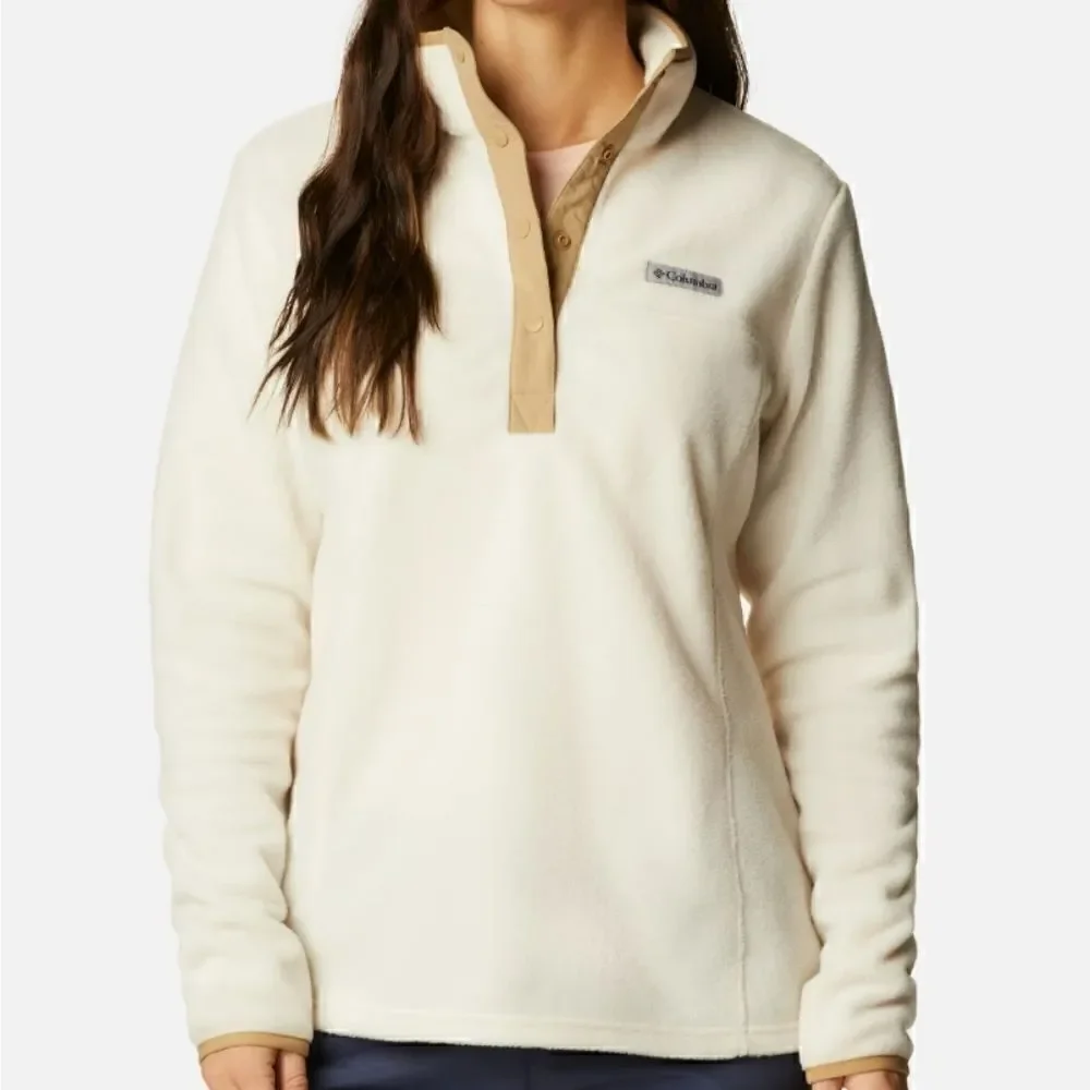 Columbia Women's Benton Springs 1/2 Snap Pullover (NWOT)